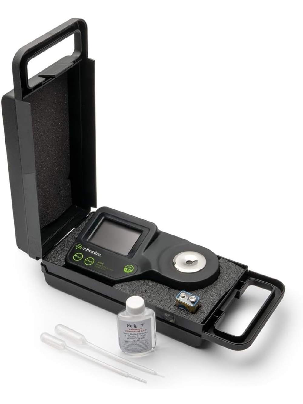 MILWAUKEE INSTRUMENTS Digital Refractometer Brixometer with Case - LIKE NEW